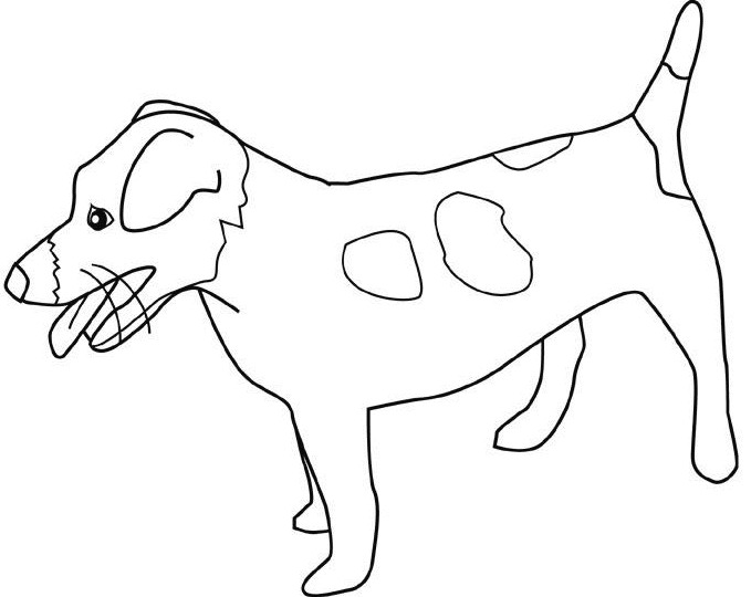 jack russell coloring pages - photo #6