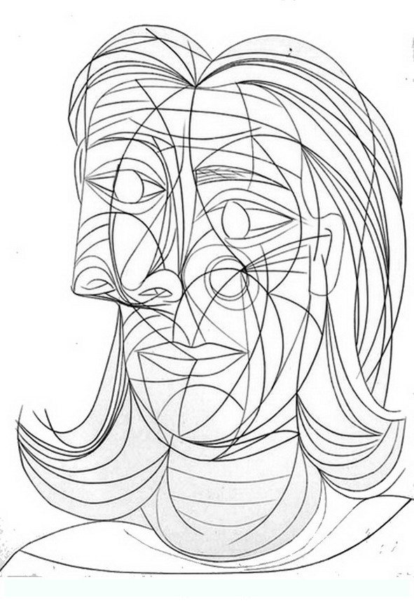 pablo picasso coloring pages - photo #33