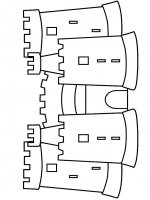 Castelli Da Colorare Disegni Di Castelli Da Colorare