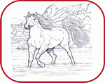 disegni di cavalli